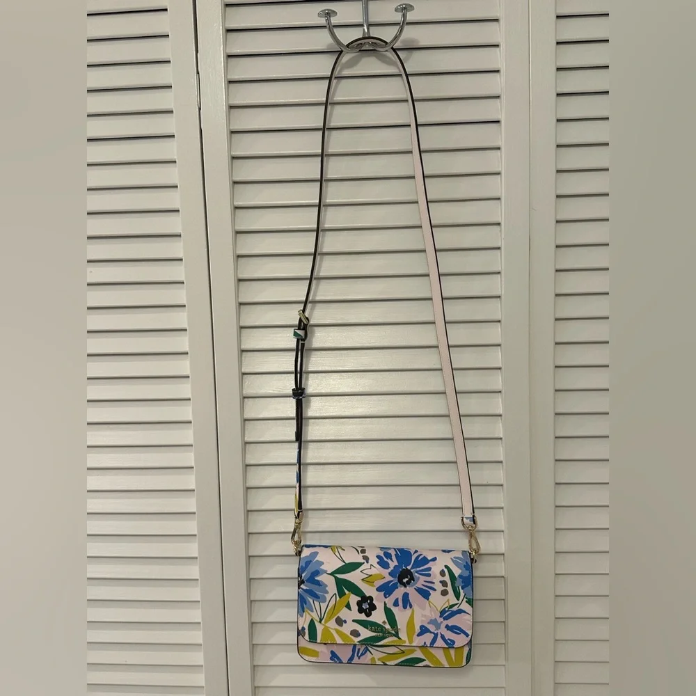 Kate Spade Madison Festival Floral Mini Crossbody NWT - Picture 7 of 13